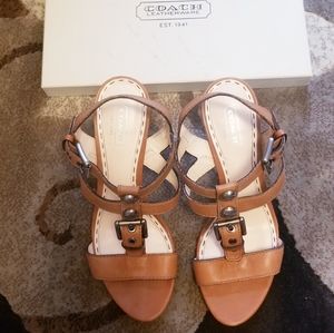 Coach Robin Leather Heels